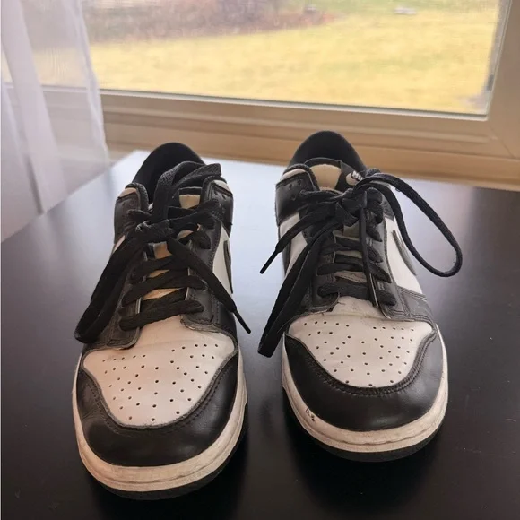 Nike Kids Panda Dunk Low Black and White - Picture 3 of 6